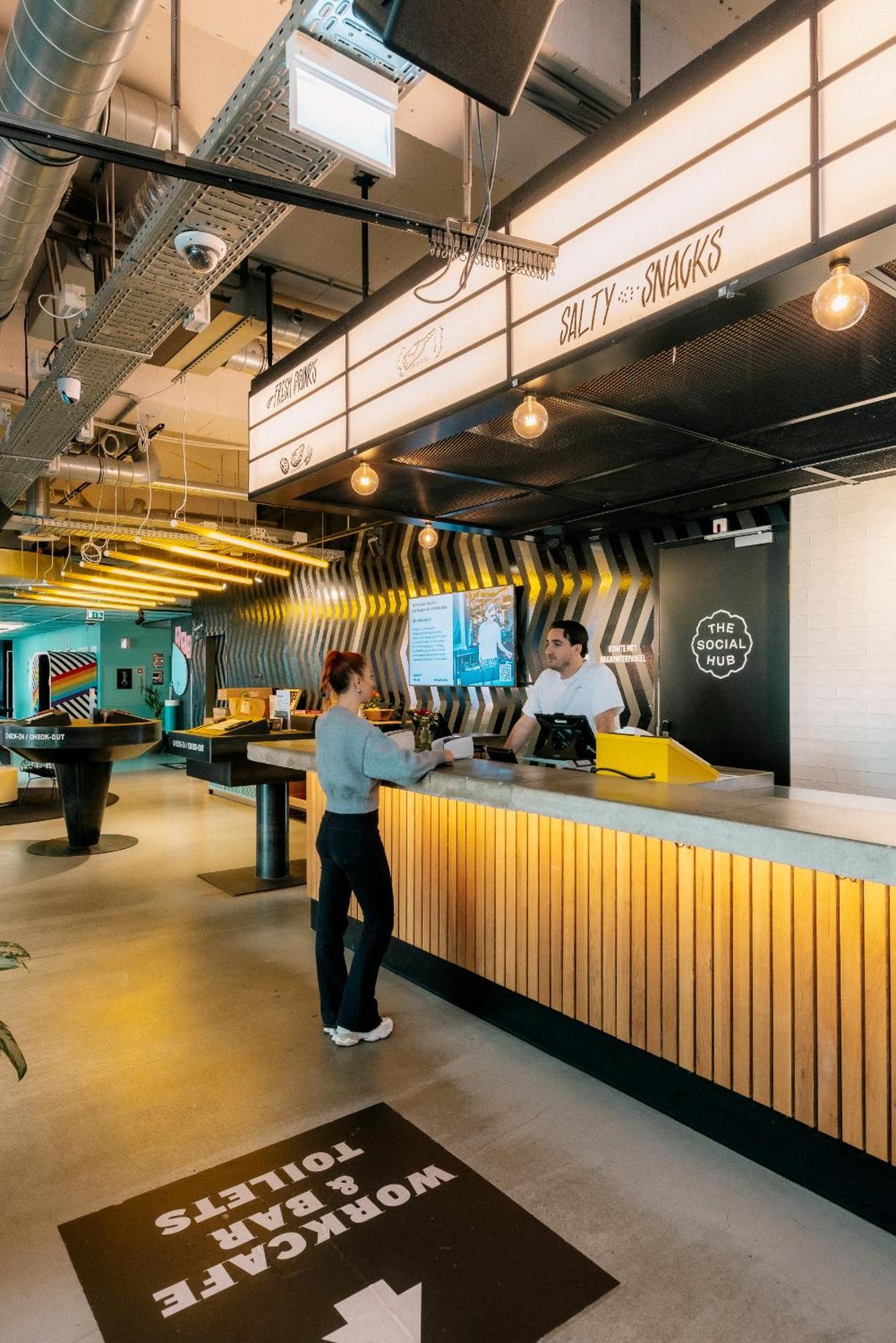 The Social Hub Amsterdam West 4 Star Hotel ภายนอก รูปภาพ